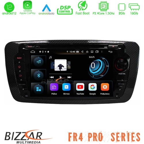 Bizzar FR4 Pro Series Seat Ibiza Android 12 4core (2+16GB) Multimedia Station Bizzar FR4 Pro Series Seat Ibiza Android 12 4core (2+16GB) Multimedia Station
