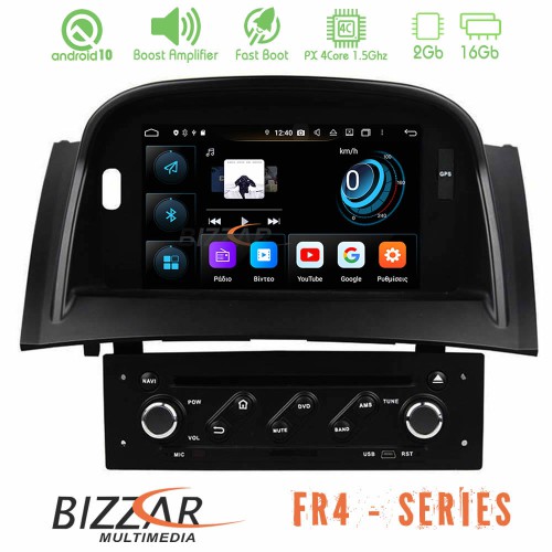 Bizzar FR4 Series Renault Megane 2 Android 10 4Core Multimedia Station Bizzar FR4 Series Renault Megane 2 Android 10 4Core Multimedia Station