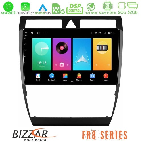 Bizzar FR8 Series Audi A6 (C5) 1997-2004 8core Android12 2+32GB Navigation Multimedia Tablet 9 Bizzar FR8 Series Audi A6 (C5) 1997-2004 8core Android12 2+32GB Navigation Multimedia Tablet 9