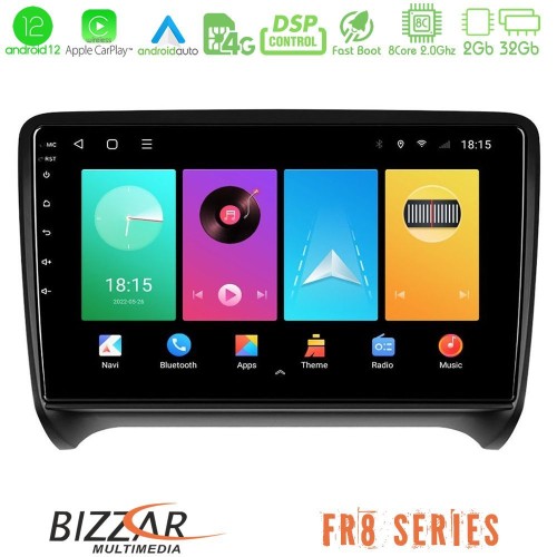 Bizzar FR8 Series Audi TT B7 8core Android12 2+32GB Navigation Multimedia Tablet 9 Bizzar FR8 Series Audi TT B7 8core Android12 2+32GB Navigation Multimedia Tablet 9