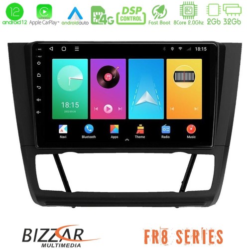 Bizzar FR8 Series BMW 1Series E81/E82/E87/E88 (AUTO A/C) 8core Android12 2+32GB Navigation Multimedia Tablet 9 Bizzar FR8 Series BMW 1Series E81/E82/E87/E88 (AUTO A/C) 8core Android12 2+32GB Navigation Multimedia Tablet 9