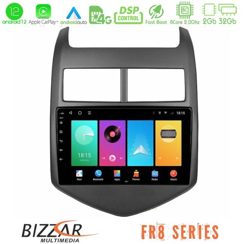 Bizzar FR8 Series Chevrolet Aveo 2011-2017 8core Android12 2+32GB Navigation Multimedia Tablet 9 Bizzar FR8 Series Chevrolet Aveo 2011-2017 8core Android12 2+32GB Navigation Multimedia Tablet 9