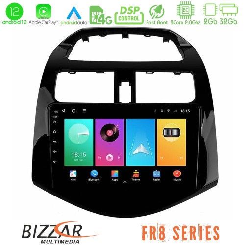 Bizzar FR8 Series Chevrolet Spark 2009-2015 8core Android12 2+32GB Navigation Multimedia Tablet 9 Bizzar FR8 Series Chevrolet Spark 2009-2015 8core Android12 2+32GB Navigation Multimedia Tablet 9