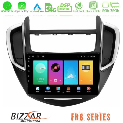 Bizzar FR8 Series Chevrolet Trax 2013-2020 8core Android12 2+32GB Navigation Multimedia Tablet 9 Bizzar FR8 Series Chevrolet Trax 2013-2020 8core Android12 2+32GB Navigation Multimedia Tablet 9