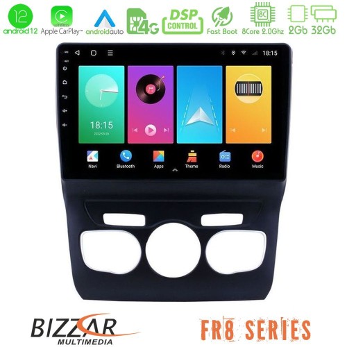 Bizzar FR8 Series Citroen C4L 8core Android12 2+32GB Navigation Multimedia Tablet 10 Bizzar FR8 Series Citroen C4L 8core Android12 2+32GB Navigation Multimedia Tablet 10