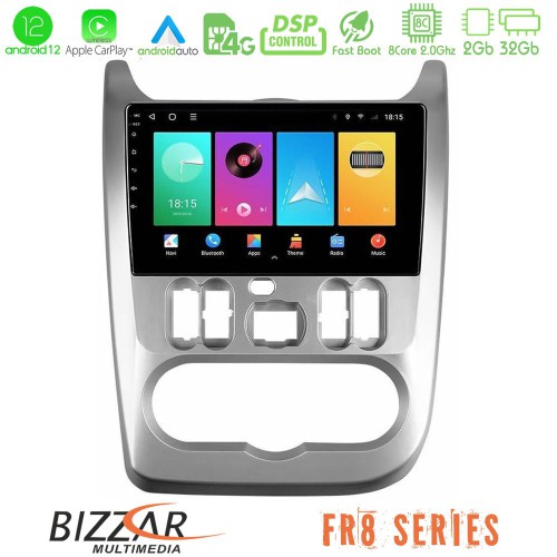 Bizzar FR8 Series Dacia Duster/Sandero/Logan 8core Android 11 2+32GB Navigation Multimedia Tablet 9 Bizzar FR8 Series Dacia Duster/Sandero/Logan 8core Android 11 2+32GB Navigation Multimedia Tablet 9