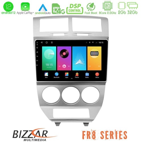 Bizzar FR8 Series Dodge Caliber 2006-2011 8core Android12 2+32GB Navigation Multimedia Tablet 10 Bizzar FR8 Series Dodge Caliber 2006-2011 8core Android12 2+32GB Navigation Multimedia Tablet 10