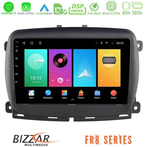 Bizzar FR8 Series Fiat 500L 8core Android12 2+32GB Navigation Multimedia Tablet 10 Bizzar FR8 Series Fiat 500L 8core Android12 2+32GB Navigation Multimedia Tablet 10
