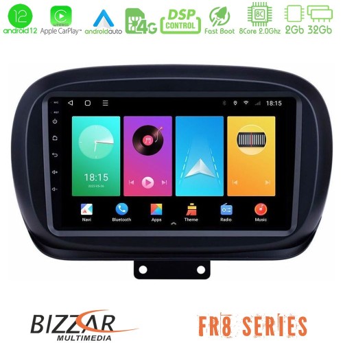 Bizzar FR8 Series Fiat 500X 8core Android12 2+32GB Navigation Multimedia Tablet 9 Bizzar FR8 Series Fiat 500X 8core Android12 2+32GB Navigation Multimedia Tablet 9