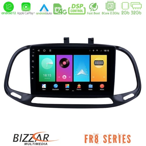 Bizzar FR8 Series Fiat Doblo 2015-2022 8core Android12 2+32GB Navigation Multimedia Tablet 9 Bizzar FR8 Series Fiat Doblo 2015-2022 8core Android12 2+32GB Navigation Multimedia Tablet 9