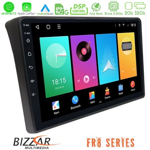 Bizzar FR8 Series Fiat Ducato/Citroen Jumper/Peugeot Boxer 8core Android12 2+32GB Navigation Multimedia Tablet 9 Bizzar FR8 Series Fiat Ducato/Citroen Jumper/Peugeot Boxer 8core Android12 2+32GB Navigation Multimedia Tablet 9