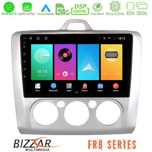 Bizzar FR8 Series Ford Focus Manual AC 8core Android12 2+32GB Navigation Multimedia 9 Bizzar FR8 Series Ford Focus Manual AC 8core Android12 2+32GB Navigation Multimedia 9