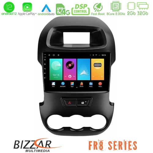 Bizzar FR8 Series Ford Ranger 2012-2016 8core Android 11 2+32GB Navigation Multimedia Tablet 9 Bizzar FR8 Series Ford Ranger 2012-2016 8core Android 11 2+32GB Navigation Multimedia Tablet 9