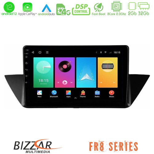 Bizzar FR8 Series FR8 Series BMW Χ1 E84 8Core Android12 2+32GB Navigation Multimedia Tablet 9 Bizzar FR8 Series FR8 Series BMW Χ1 E84 8Core Android12 2+32GB Navigation Multimedia Tablet 9