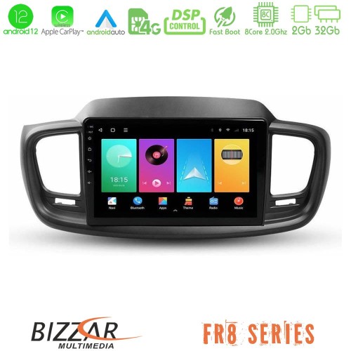 Bizzar FR8 Series FR8 Series Kia Sorento 2018-2021 8Core Android12 2+32GB Navigation Multimedia Tablet 9 Bizzar FR8 Series FR8 Series Kia Sorento 2018-2021 8Core Android12 2+32GB Navigation Multimedia Tablet 9