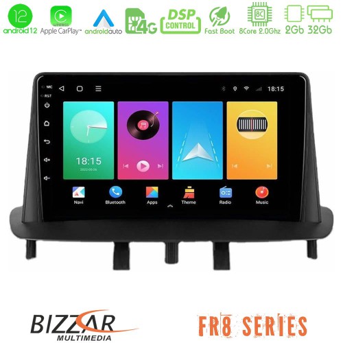 Bizzar FR8 Series FR8 Series Renault Megane 3 2009-2013 8Core Android12 2+32GB Navigation Multimedia Tablet 9 Bizzar FR8 Series FR8 Series Renault Megane 3 2009-2013 8Core Android12 2+32GB Navigation Multimedia Tablet 9