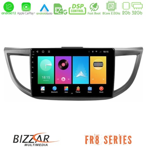 Bizzar FR8 Series Honda CRV 2012-2017 8core Android12 2+32GB Navigation Multimedia Tablet 9 Bizzar FR8 Series Honda CRV 2012-2017 8core Android12 2+32GB Navigation Multimedia Tablet 9