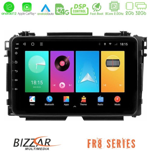Bizzar FR8 Series Honda HR-V 8core Android12 2+32GB Navigation Multimedia Tablet 9 Bizzar FR8 Series Honda HR-V 8core Android12 2+32GB Navigation Multimedia Tablet 9