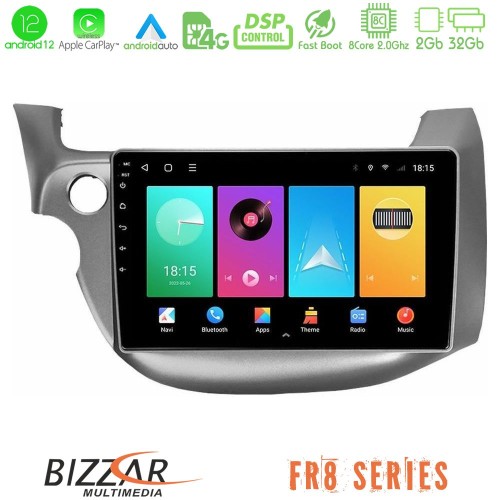 Bizzar FR8 Series Honda Jazz 2009-2013 8core Android12 2+32GB Navigation Multimedia Tablet 9 Bizzar FR8 Series Honda Jazz 2009-2013 8core Android12 2+32GB Navigation Multimedia Tablet 9