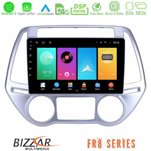 Bizzar FR8 Series Hyundai i20 2012-2014 8core Android12 2+32GB Navigation Multimedia Tablet 9 Bizzar FR8 Series Hyundai i20 2012-2014 8core Android12 2+32GB Navigation Multimedia Tablet 9