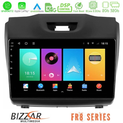 Bizzar FR8 Series Isuzu D-MAX 2012-2019 8core Android12 2+32GB Navigation Multimedia Tablet 9 Bizzar FR8 Series Isuzu D-MAX 2012-2019 8core Android12 2+32GB Navigation Multimedia Tablet 9