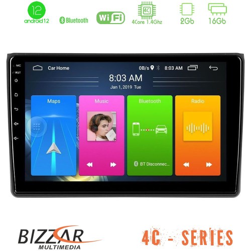 Bizzar 4C Series Audi A4 B7 4Core Android12 2+16GB Navigation Multimedia Tablet 9 Bizzar 4C Series Audi A4 B7 4Core Android12 2+16GB Navigation Multimedia Tablet 9