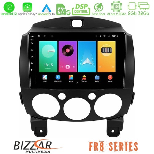 Bizzar FR8 Series Mazda 2 2008-2014 8core Android 11 2+32GB Navigation Multimedia Tablet 9 Bizzar FR8 Series Mazda 2 2008-2014 8core Android 11 2+32GB Navigation Multimedia Tablet 9
