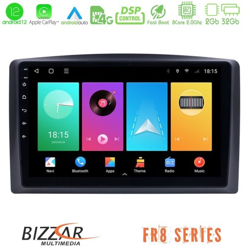 Bizzar FR8 Series Mercedes Vito 2015-2021 8core Android12 2+32GB Navigation Multimedia Tablet 10 Bizzar FR8 Series Mercedes Vito 2015-2021 8core Android12 2+32GB Navigation Multimedia Tablet 10