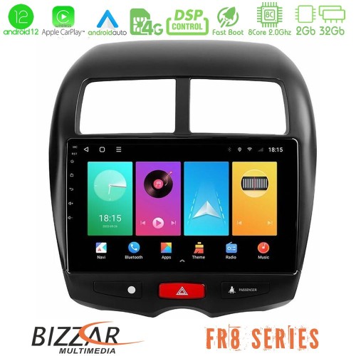 Bizzar FR8 Series Mitsubishi ASX 8core Android12 2+32GB Navigation Multimedia Tablet 10 Bizzar FR8 Series Mitsubishi ASX 8core Android12 2+32GB Navigation Multimedia Tablet 10