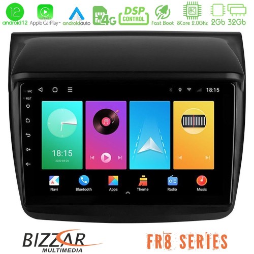 Bizzar FR8 Series Mitsubishi L200 8core Android12 2+32GB Navigation Multimedia Tablet 9 Bizzar FR8 Series Mitsubishi L200 8core Android12 2+32GB Navigation Multimedia Tablet 9