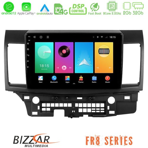 Bizzar FR8 Series Mitsubishi Lancer 2008 – 2015 8core Android12 2+32GB Navigation Multimedia Tablet 10 Bizzar FR8 Series Mitsubishi Lancer 2008 – 2015 8core Android12 2+32GB Navigation Multimedia Tablet 10