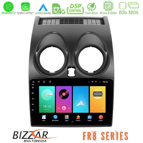 Bizzar FR8 Series Nissan Qashqai J10 8core Android12 2+32GB Navigation Multimedia Tablet 9 Bizzar FR8 Series Nissan Qashqai J10 8core Android12 2+32GB Navigation Multimedia Tablet 9