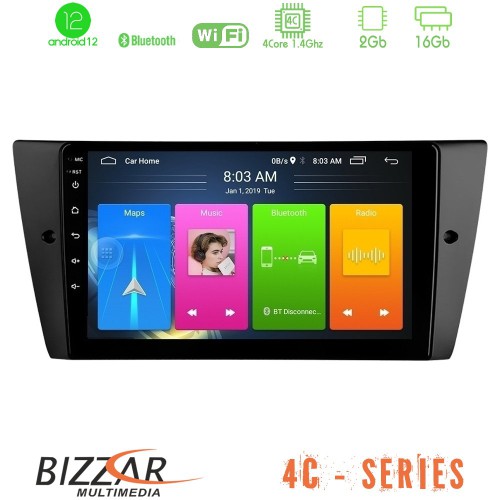 Bizzar 4C Series BMW 3 Series 2006-2011 4Core Android12 2+16GB Navigation Multimedia Tablet 9 Bizzar 4C Series BMW 3 Series 2006-2011 4Core Android12 2+16GB Navigation Multimedia Tablet 9