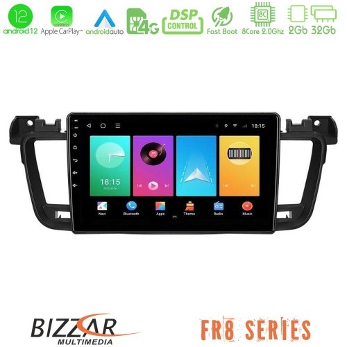 Bizzar FR8 Series Peugeot 508 2010-2018 8core Android12 2+32GB Navigation Multimedia Tablet 9 Bizzar FR8 Series Peugeot 508 2010-2018 8core Android12 2+32GB Navigation Multimedia Tablet 9