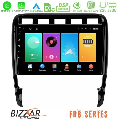 Bizzar FR8 Series Porsche Cayenne 2003-2010 8core Android12 2+32GB Navigation Multimedia Tablet 9 Bizzar FR8 Series Porsche Cayenne 2003-2010 8core Android12 2+32GB Navigation Multimedia Tablet 9