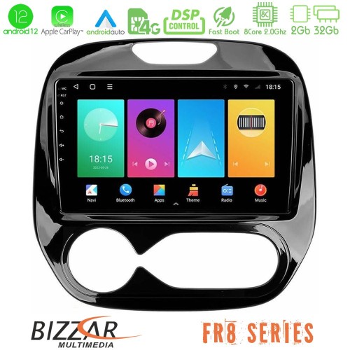 Bizzar FR8 Series Renault Captur 2013-2019 (Auto AC) 8core Android12 2+32GB Navigation Multimedia Tablet 9 Bizzar FR8 Series Renault Captur 2013-2019 (Auto AC) 8core Android12 2+32GB Navigation Multimedia Tablet 9