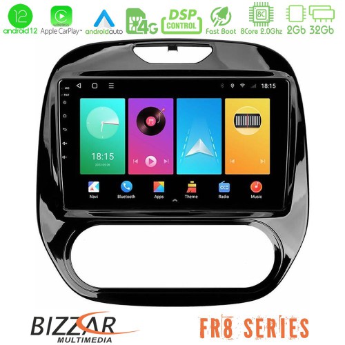 Bizzar FR8 Series Renault Captur 2013-2019 (Manual AC) 8core Android12 2+32GB Navigation Multimedia Tablet 9 Bizzar FR8 Series Renault Captur 2013-2019 (Manual AC) 8core Android12 2+32GB Navigation Multimedia Tablet 9