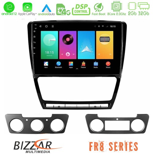Bizzar FR8 Series Skoda Octavia 5 8core Android12 2+32GB Navigation Multimedia Tablet 10 Bizzar FR8 Series Skoda Octavia 5 8core Android12 2+32GB Navigation Multimedia Tablet 10