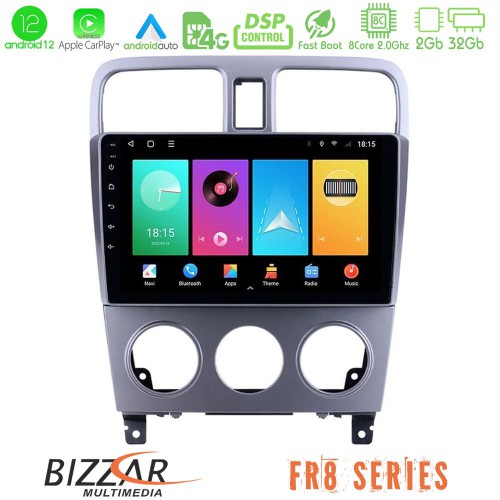 Bizzar FR8 Series Subaru Forester 2003-2007 8core Android 11 2+32GB Navigation Multimedia Tablet 9 Bizzar FR8 Series Subaru Forester 2003-2007 8core Android 11 2+32GB Navigation Multimedia Tablet 9