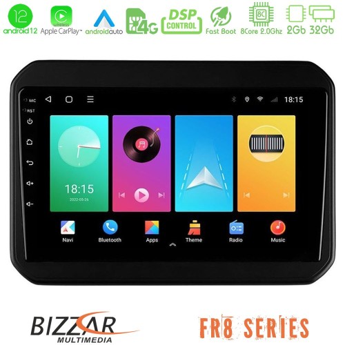 Bizzar FR8 Series Suzuki Ignis 8core Android12 2+32GB Navigation Multimedia Tablet 9 Bizzar FR8 Series Suzuki Ignis 8core Android12 2+32GB Navigation Multimedia Tablet 9