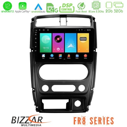 Bizzar FR8 Series Suzuki Jimny 2007-2017 8core Android12 2+32GB Navigation Multimedia Tablet 9 Bizzar FR8 Series Suzuki Jimny 2007-2017 8core Android12 2+32GB Navigation Multimedia Tablet 9