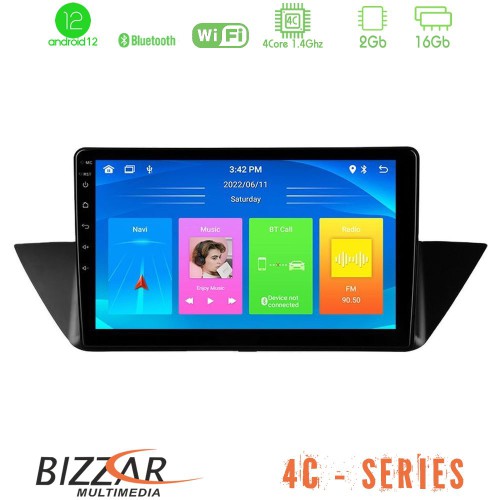 Bizzar 4C Series BMW Χ1 E84 4Core Android12 2+16GB Navigation Multimedia Tablet 9 Bizzar 4C Series BMW Χ1 E84 4Core Android12 2+16GB Navigation Multimedia Tablet 9