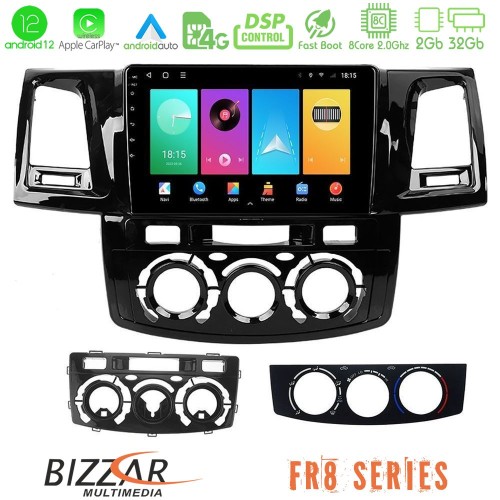 Bizzar FR8 Series Toyota Hilux 2007-2011 8core Android12 2+32GB Navigation Multimedia Tablet 9 Bizzar FR8 Series Toyota Hilux 2007-2011 8core Android12 2+32GB Navigation Multimedia Tablet 9