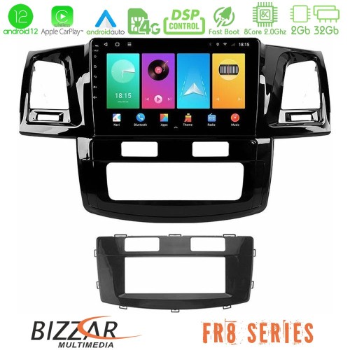 Bizzar FR8 Series Toyota Hilux 2007-2011 8core Android12 2+32GB Navigation Multimedia Tablet 9 Bizzar FR8 Series Toyota Hilux 2007-2011 8core Android12 2+32GB Navigation Multimedia Tablet 9
