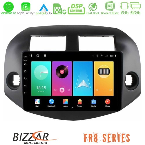 Bizzar FR8 Series Toyota Rav4 2006-2012 8core Android12 2+32GB Navigation Multimedia Tablet 10 Bizzar FR8 Series Toyota Rav4 2006-2012 8core Android12 2+32GB Navigation Multimedia Tablet 10