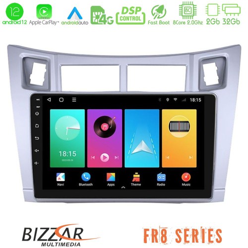 Bizzar FR8 Series Toyota Yaris 8core Android12 2+32GB Navigation Multimedia Tablet 9 Bizzar FR8 Series Toyota Yaris 8core Android12 2+32GB Navigation Multimedia Tablet 9