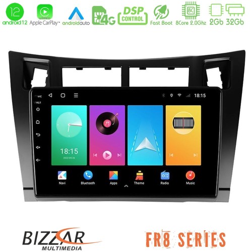 Bizzar FR8 Series Toyota Yaris 8core Android12 2+32GB Navigation Multimedia Tablet 9 Bizzar FR8 Series Toyota Yaris 8core Android12 2+32GB Navigation Multimedia Tablet 9