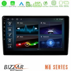 Bizzar M8 Series 8Core Android12 4+32GB Navigation Multimedia Tablet 10