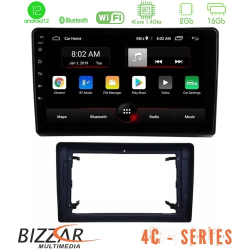 Bizzar 4C Series Chrysler / Dodge / Jeep 4Core Android12 2+16GB Navigation Multimedia Tablet 10 Bizzar 4C Series Chrysler / Dodge / Jeep 4Core Android12 2+16GB Navigation Multimedia Tablet 10