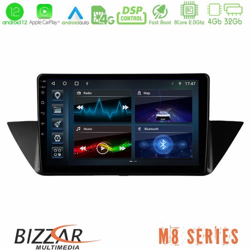 Bizzar M8 Series BMW Χ1 E84 8Core Android12 4+32GB Navigation Multimedia Tablet 9 Bizzar M8 Series BMW Χ1 E84 8Core Android12 4+32GB Navigation Multimedia Tablet 9